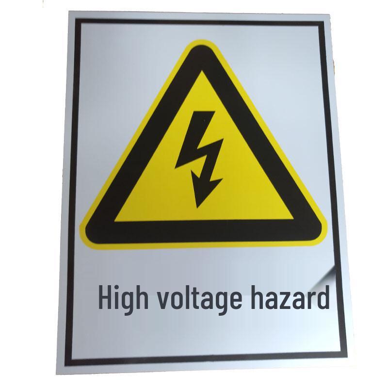 High Voltage Danger PVC Warning Signs