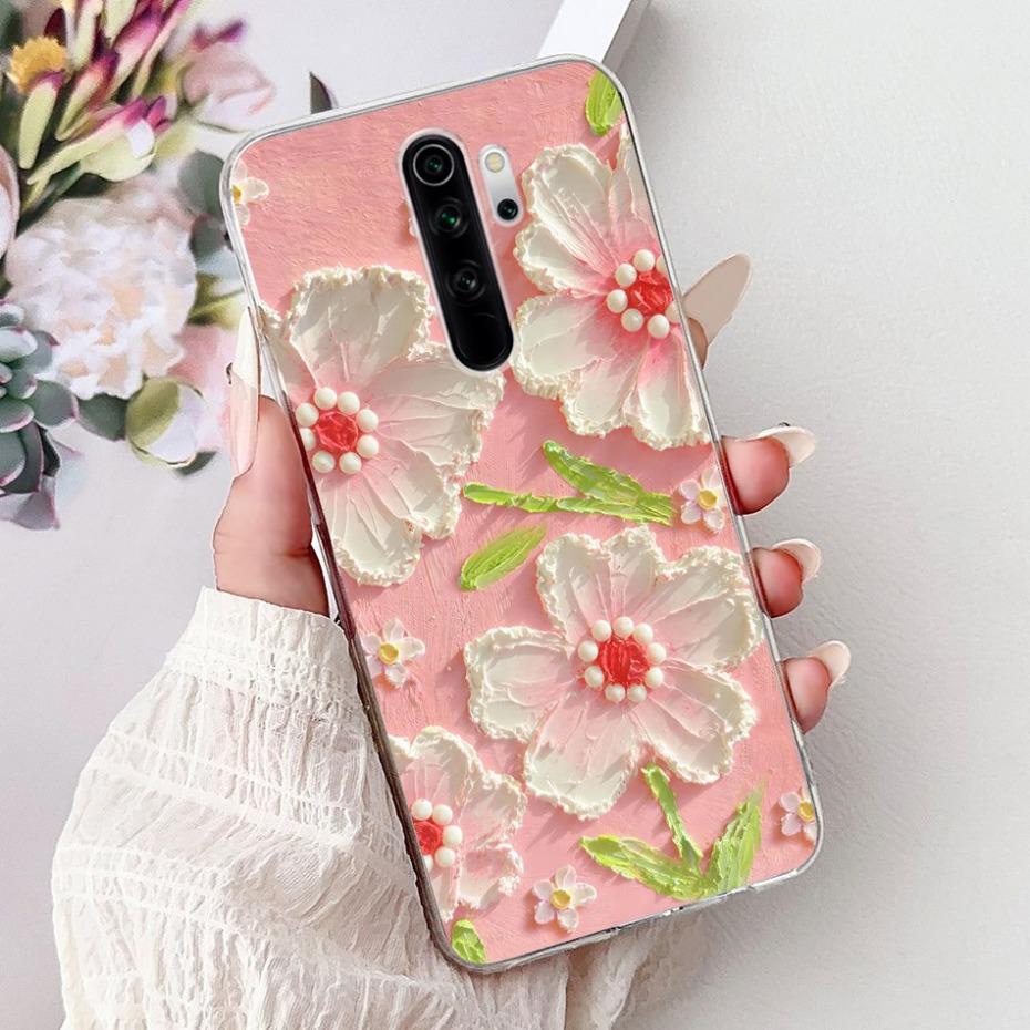 2024 Cute Cartoon Case For Xiaomi Redmi Note 8 Pro Note8 8T Soft Silicone TPU Back Cover For Redmi Note 8 T 8Pro Phone Cases