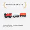 Battery Operated Action Locomotive Train Magnetic Connection Powerful Train Set Fit for Wooden Trains and Tracks Kids Gifts
