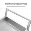 Stainless Steel Commercial Mobile Serving Cart