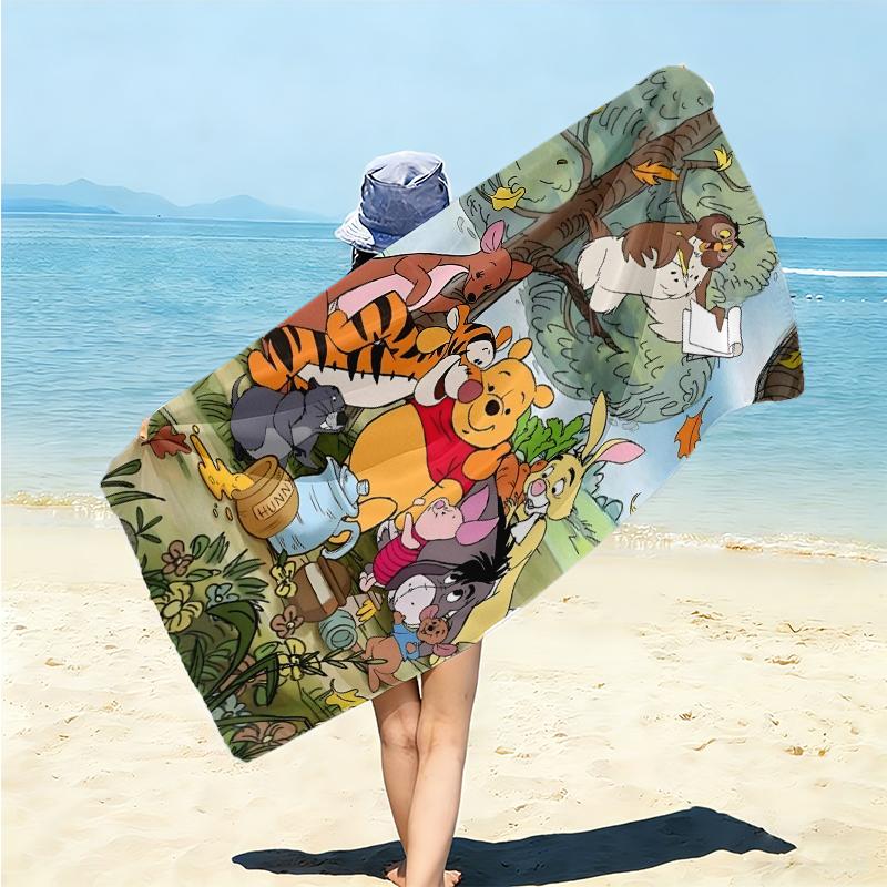 Mickey Mouse Adventure Towel Large Quick-Drying Microfiber Soft S-Square Pants-s Beach Towel for Travel Fitness Bathing Camping. 0730s92