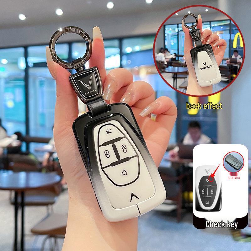 Premium Metal Key Cover for Vinfast Car Remote