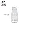 Ins Glass Flower Vase Transparent Dried Flower Hydroponic Terrarium Container Bottle Clear Plant Bottles Home Desktop Decor