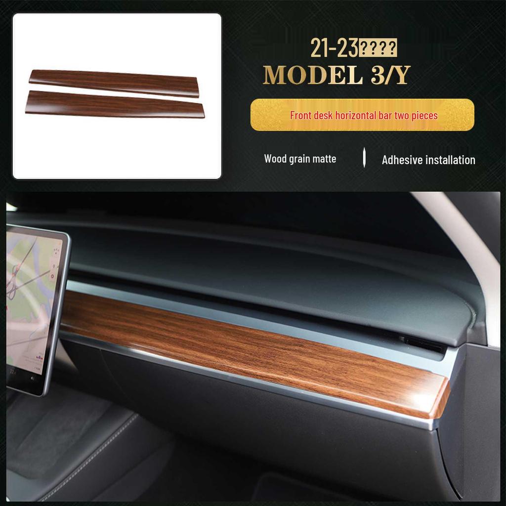 Carbon Fiber Interior for 2021-2023 Tesla Model 3/Y Steering Wheel & Console