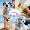 Universal Summer Pet Cooling Ice Scarf Dog Cat Neck Collar Physical Heatstroke Prevention Cool Towel Outdoor Ice Neck Ring