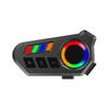 K06A Motorcycle Bluetooth Helmet Headset: Music, Waterproof, Long Battery, Wired Options