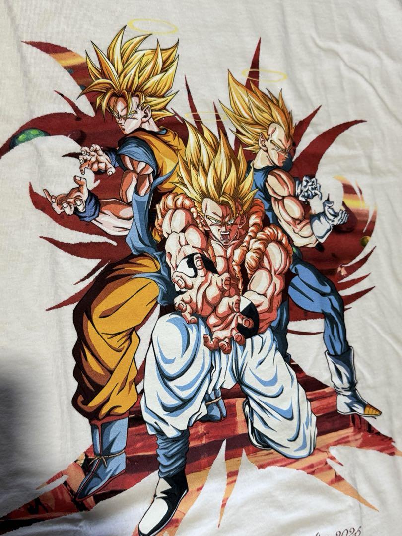 

[Б/У] Чрезвычайно редкая аниме-футболка Dragon Ball Gogeta с Гоку и Веджетой, размер XL