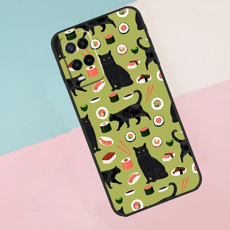 

Food Sushi For Oppo A40 A60 A80 A18 A38 A58 A78 A98 A79 A16 A76 A96 A15 A74 A94 A54 A77 A17 Phone Case OPPO A77 5G
