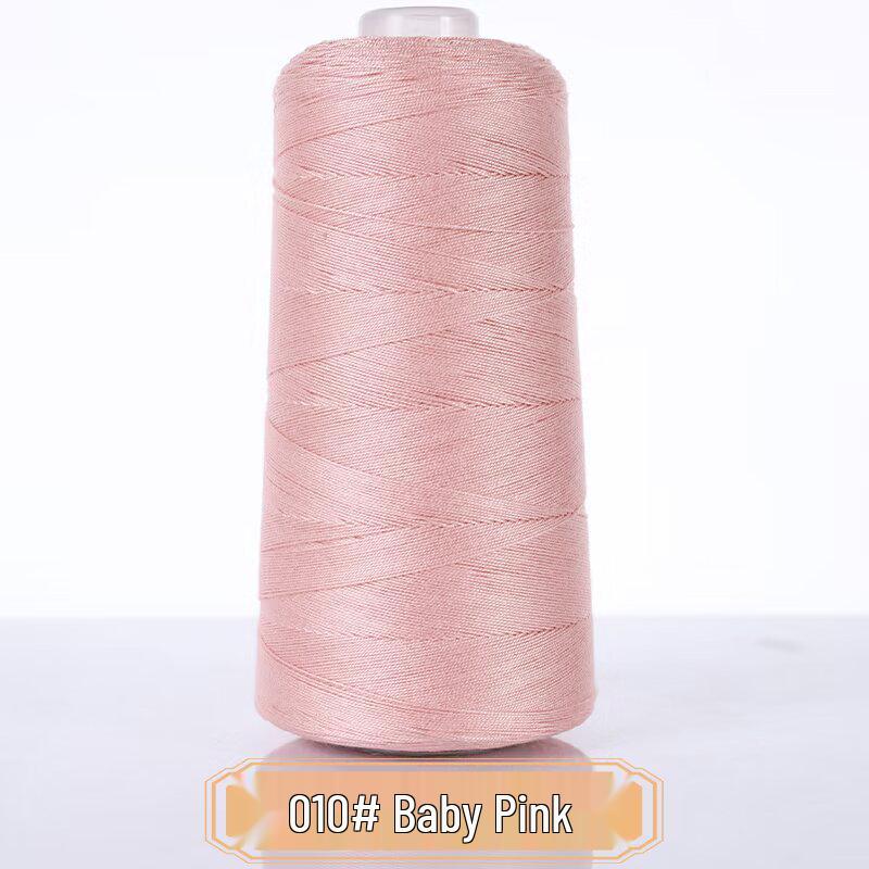 Summer Lace Silk Cotton Strong Twist Hand-Knitted Baby Yarn, Short Sleeve, Size 7, Non-Fraying, 6 Liangs