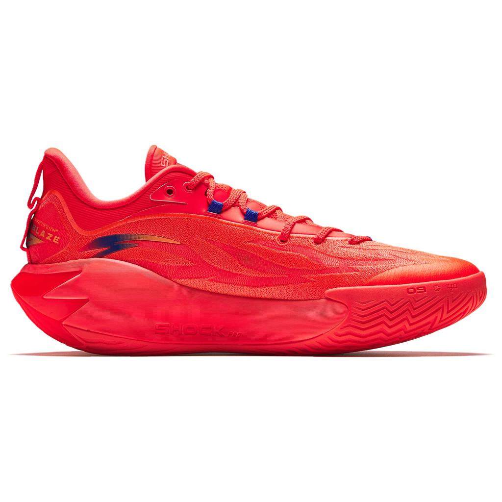 Anta A-Shock Pro Lava Professional Basketball Shoes Men Sneaker Red 112531126-6