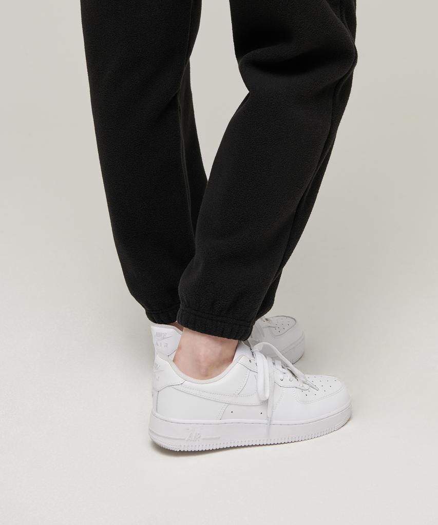 MUSINSA STANDARD WOMAN Women'S Polar Fleece Sweatpants [Black]