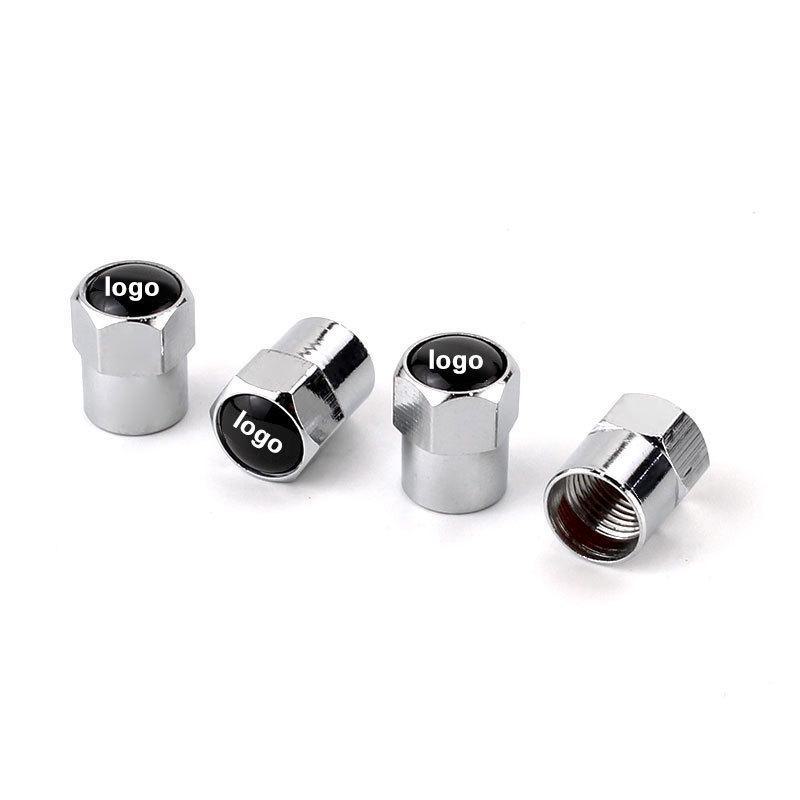 Metal Universal Modified Car Tire Valve Cap for M Standard, Valve Core Cap for Modified Cars.