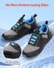 VEVOR Cross Training Shoes, M Width Sneakers UK Size 10, Wide Toe Box Shoes with Arch Support & Adjustable Lace-up, Training Shoes for Running