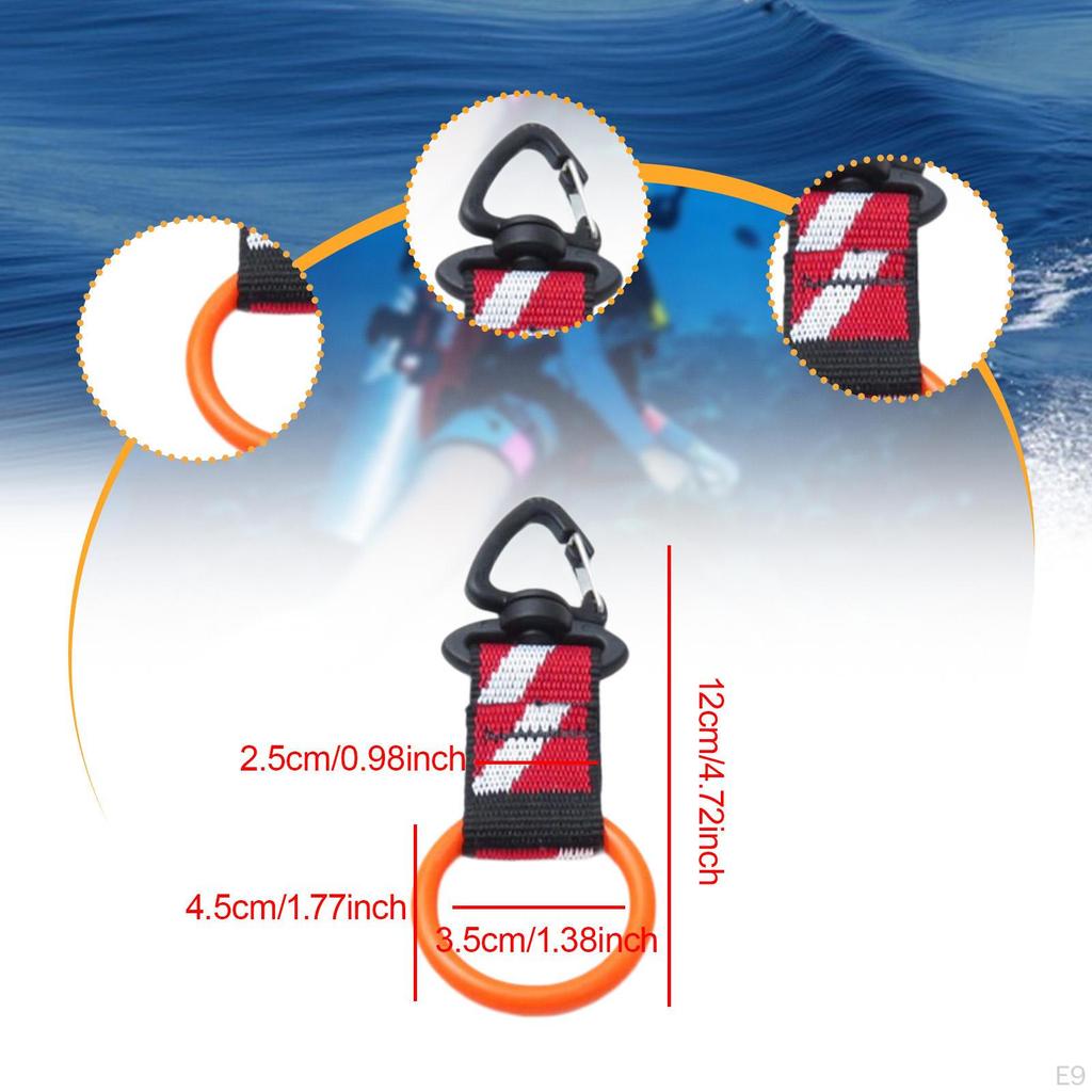 Diving Mouthpiece Keeper, Holder with Clip for Outdoor Activities
