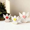 Angel Mold Flexible Non-Stick Angel Shape Silicone Candle Mold Ice Cubes Desserts Soap Making Baking Mold DIY Scented Candles Resin Ornament