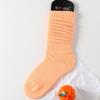 SYVISS Unisex Solid Color Scrunch Socks - Long Warm Leg Warmers, Slouch & Bubble Styles for Men and Women.