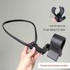 Hands-Free Neck-Hanging Microphone Stand with Clip for Singers, Guitarists, Magicians, Ventriloquists, and Hosts
