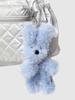 Mellotory Buckle Rabbit Keychain (sky Blue)