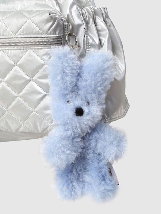Mellotory Buckle Rabbit Keychain (sky Blue)