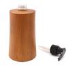 Soap Dispenser Natural Teak Wood Taper