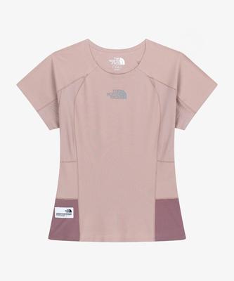 Noseupeiseu Nt7Ur80K WomenS Speed On Short Sleeve Round Neck T-Shirt GrayishPink