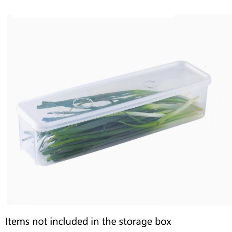 1Pcs Storage Box Fresh-keeping Food Storage Container Cold Refrigerator Sealed Kitchen Fresh Fruit Storage Box With Lid Jars