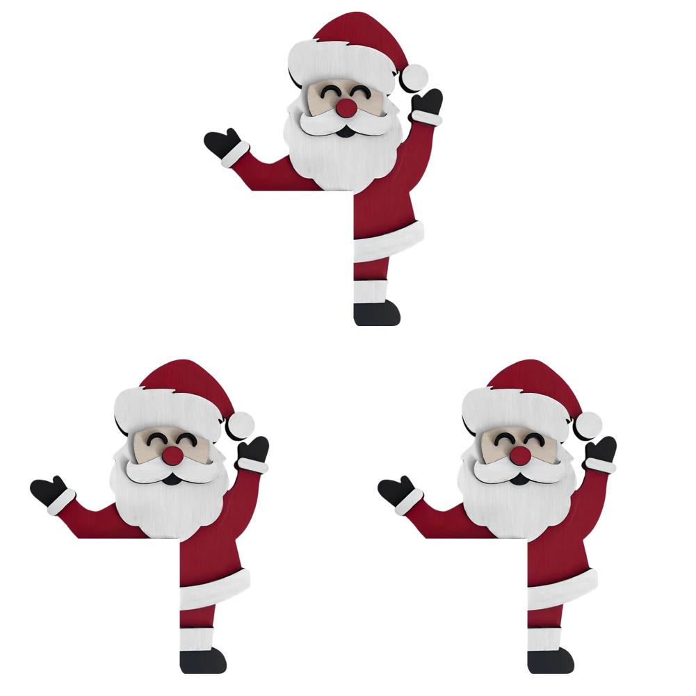 Świąteczne Nakładki na Drzwi Dekoracja Zimowa Świąteczna Dekoracja Narożnika Drzwi Znak Narożnika Drzwi Dekoracja na Aktywności Świąteczne Ornament