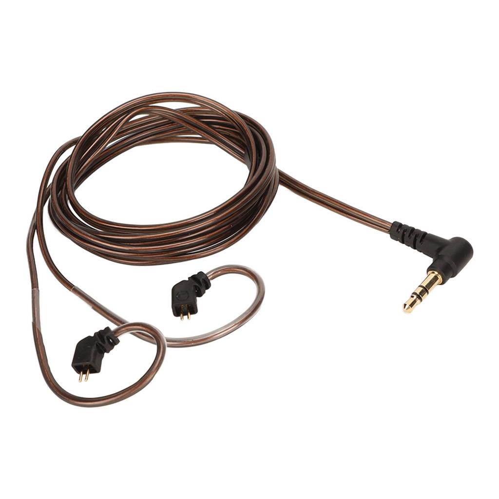 Headphone Sound Cable Noise Reduction Replacement Headphone Upgrade Cable for 2 Pin 0.78mm Headphones
