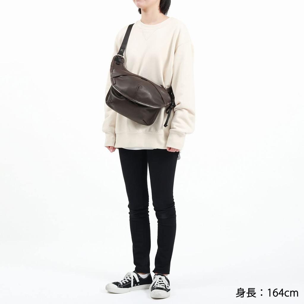Face Leather Shoulder Bag [Masterpiece] Ver. 02870-l Gray/15