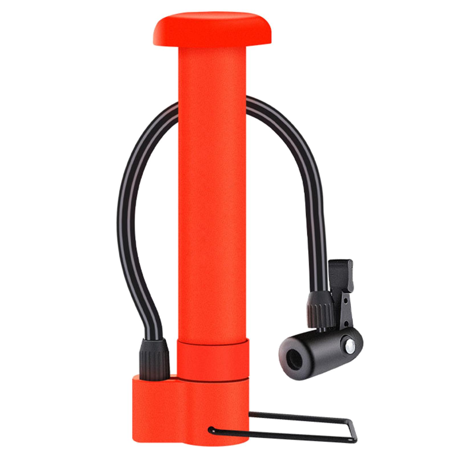

Portable Bike Floor Pump High Pressure Floor Bicycles Pump Inflator Cycling Small Manual Tire Pump Riding Accessories красный