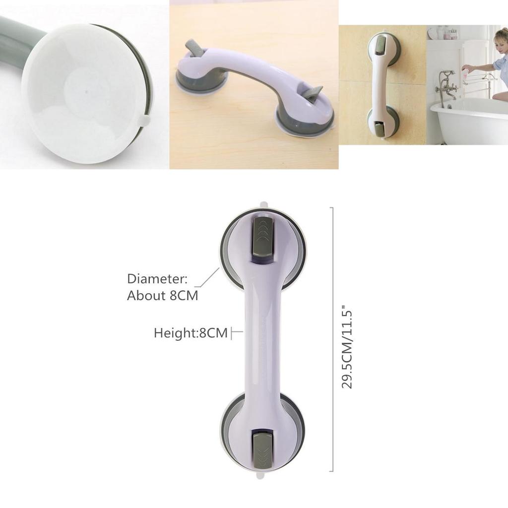 30cm Bathroom Safety Handle With Powerful Suction Tool-free Installation