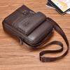 Men's Durable Shoulder Bag High Quality PU Leather Cross Body Sling Bags Travel Crossbody Fashion Pack for Male