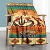 Kokopellis Customize Text Blanket Lightweight Personalized Blanket Soft Warm Cozy for Home Decor Bed Sofa Seaside Ideal for All Seasons
