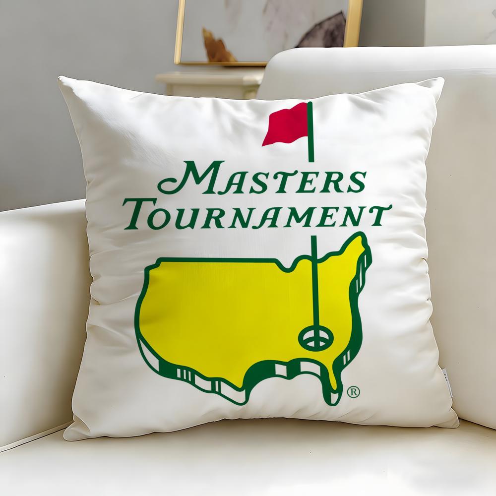 Fashion Mmasters Golf Printingew Cushion Cover Soft EasyWash Pillow Case Versatile for Couch Bed Travel and Office
