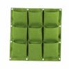 9 Pockets Plant Bag 50*50cm Grow Bag Durable Pocket Planting Bag  Wall Planting