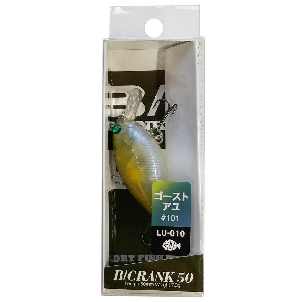 Glory Fish Bass Lure B/Crank 50 Ghost Ayu LU-010