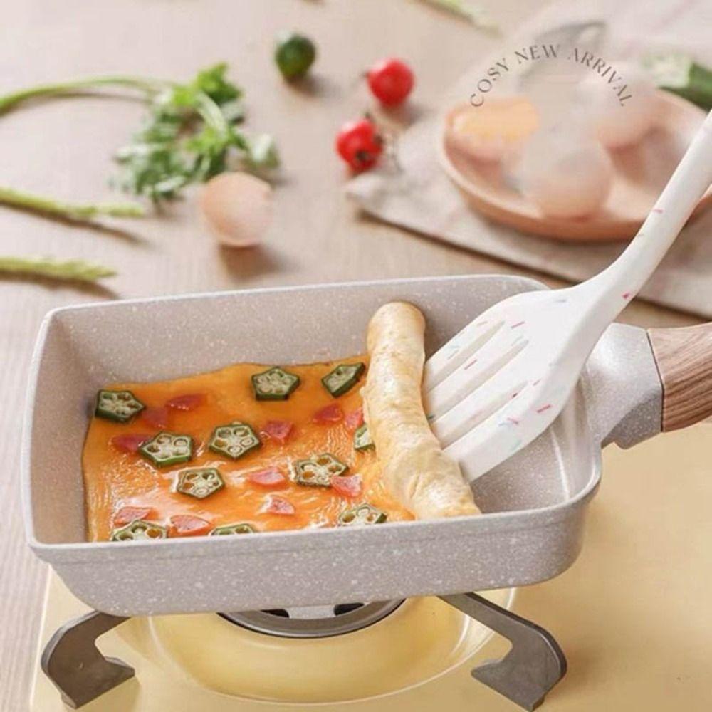 Nonstick Coating Steak Frying Pan Flat Surface Griddle Pan Tamagoyaki Omelette Pan  Home Kitchen