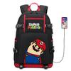 Rucsac Imprimat Super Mario Bros Ghiozdan Școlar pentru Copii Capacitate Mare Impermeabil Geantă de Călătorie pentru Computer