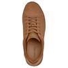 Coach Highline Synthetic Leather Cow Split Leather Round Toe Lace-Up Low-Top Sneakers Women sneakers Brown CCI49-CG0
