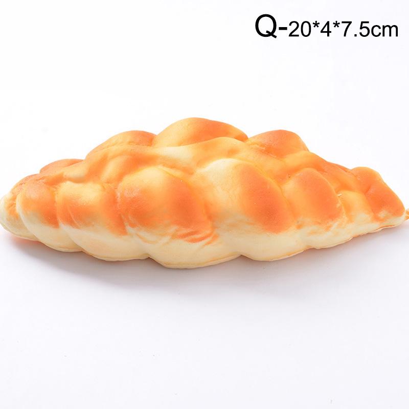 Artificial Fake Bread Ornaments French Baguette Cake Bakery Craft Decor Toy Donuts Simulation Bread Kitchen Model Wedding Party