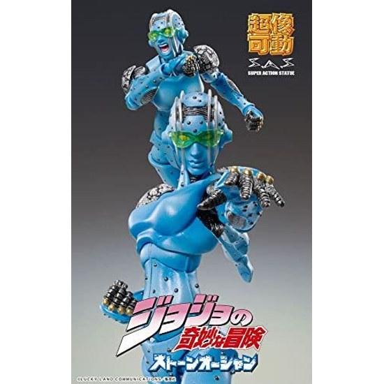 Super Action Statue JoJos Bizarre Adventure Part 6 Stone Ocean SF Approximately 155mm PVC ABS Nylon Painted Movable Figure ME60520