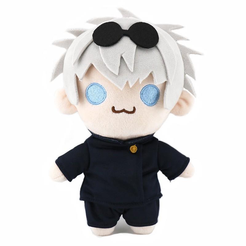 Jujutsu Kaisen Plush Dolls Gojo Yuji Itadori Megumi Fushiguro Anime Stuffed Toy Soft Cute Collectible Gift