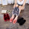 Plush Women Home Indoor Slippers with Fur Warm Fashion Female Ladies Winter Slippers Cotton Winter Women Shoes Ghn8