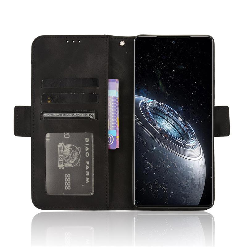 Infinix GT 20 Pro Leder Klapphülle X6871 mit Multi-Kartenfächern