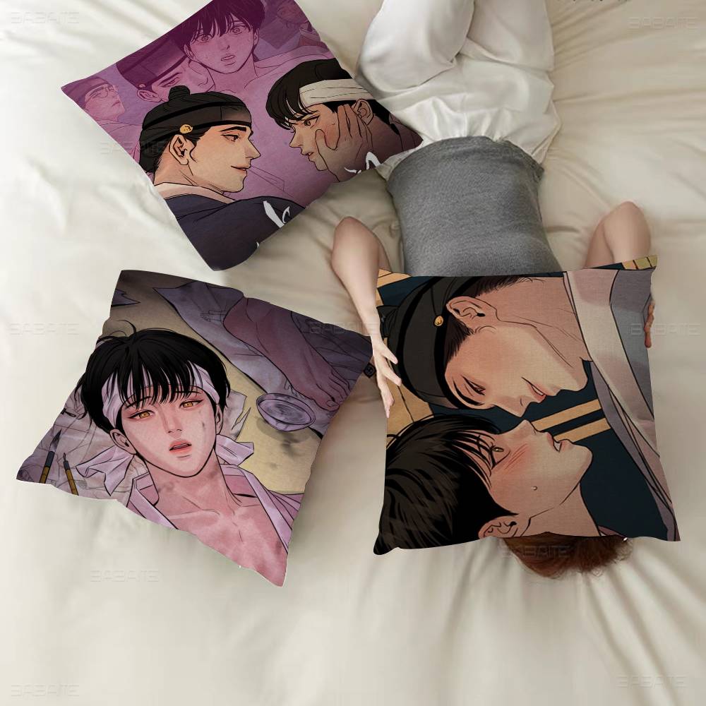 Comic P-Painter of the N-Night Pillow Gift Home Office Decoration Pillow Bedroom Sofa Car Cushion CoverPillow Case