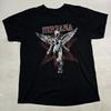 Nirvana In Utero Tričko Kapelové Tričko Černá Bavlna Anděl Retro Grunge 90. léta Pánské Vel. L Unisex Tričko