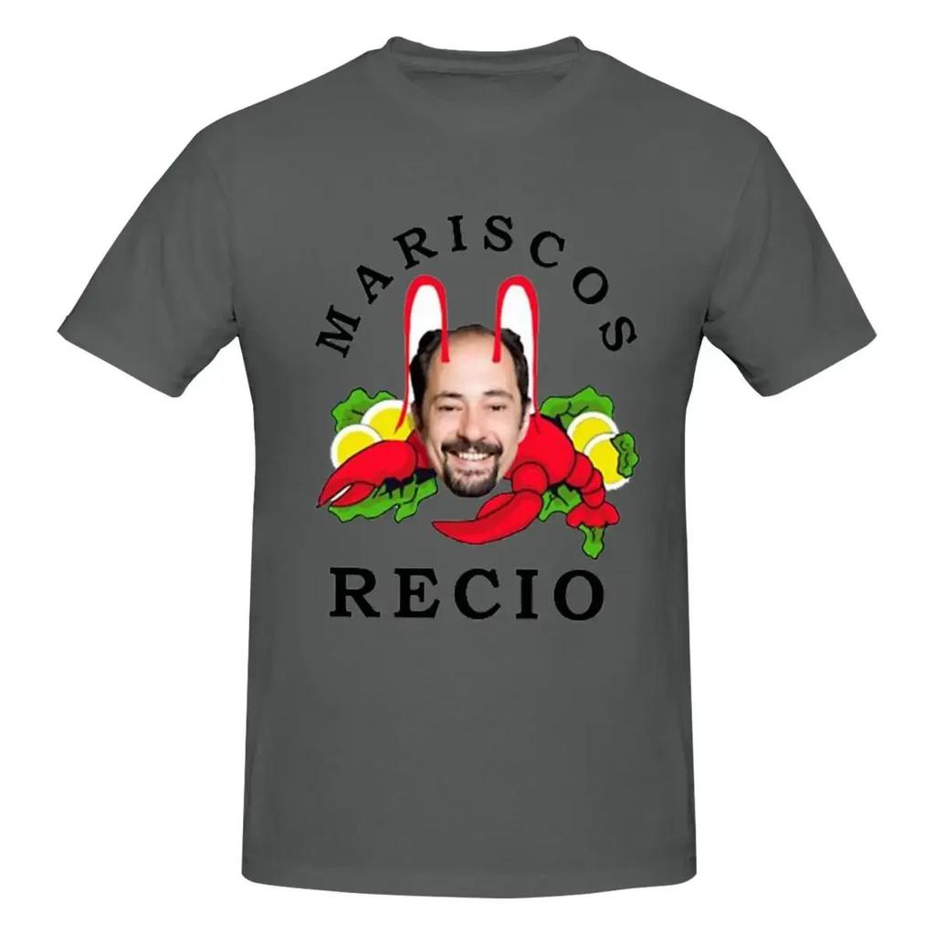 Antonio Recio Men T-Shirt Fashion Oversized T Shirts Men's Crew Neck Cotton Tees Short Summer Male Cotton Jersey Men's Clothing