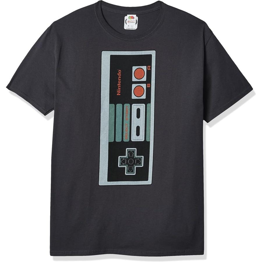 Nintendo Men s Big Controller T-Shirt XXXXXL чёрный
