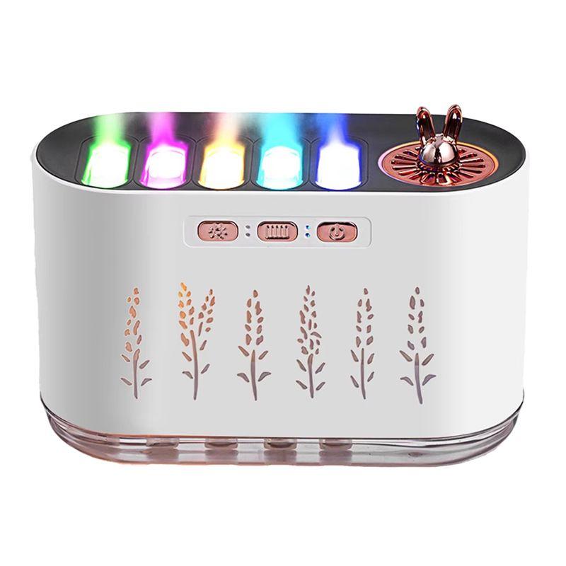 B69A Voice-Controlled Air Humidifier Colorful Five-Hole Sprayer With Dynamic Colorful Sprayer