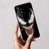 Marvel Venom Black Art Clear Case For Samsung Galaxy A57 A37 A56 5G A36 Cases A55 A54 A35 A26 A07 A17 A16 A06 A36 A15 Soft Cover